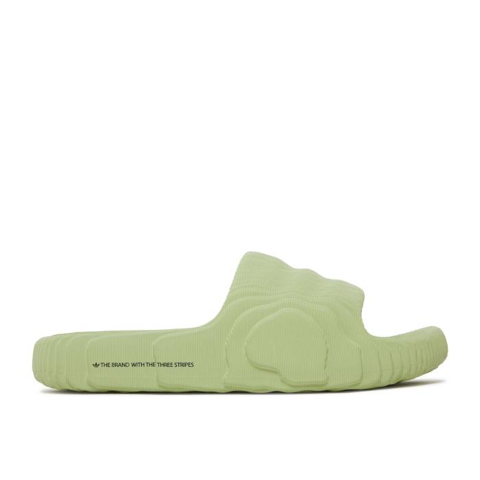 アディダス Adidas 【 Adilette 22 Slides \u0027Magic Lime\u0027 Men 】 アディレッタ メンズ