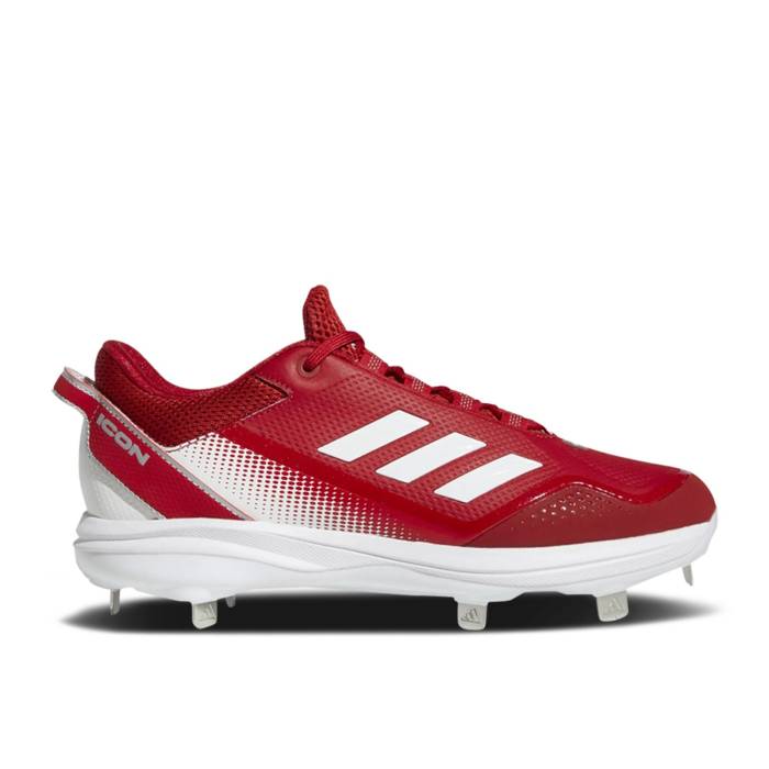 アディダス Adidas 【 Icon 7 'Team Power Red' Men Team Power Red/Cloud White/Silver Metallic 】 アイコン Power パワー メンズ Team チーム Power パワー Red 赤・レッド 白色 ホワイト Silver 銀色・シルバー