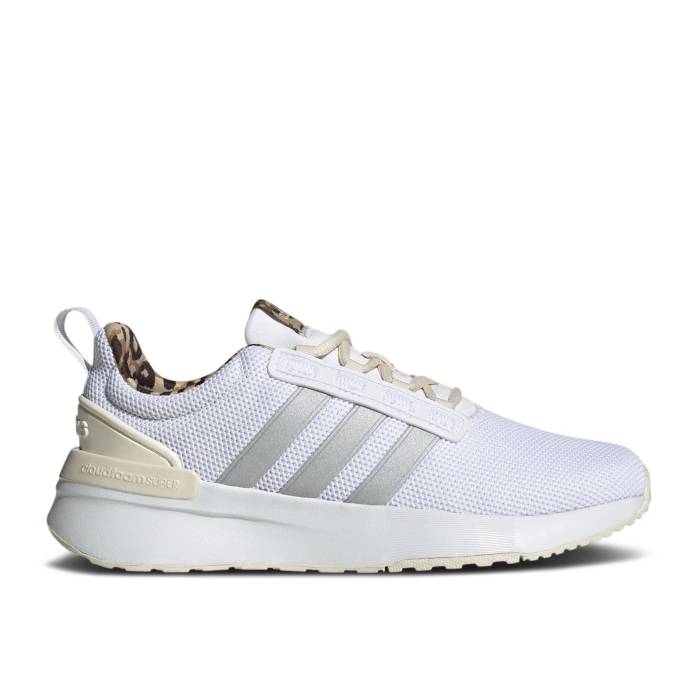 アディダス Adidas 【 Wmns Racer Tr21 \u0027White Silver Metallic\u0027 Women Cloud White/Silver Metallic/Wonder White 】 Silver しろがね色・しろがね色 レディース 白いこと 白いこと Silver しろがね色・しろがね色