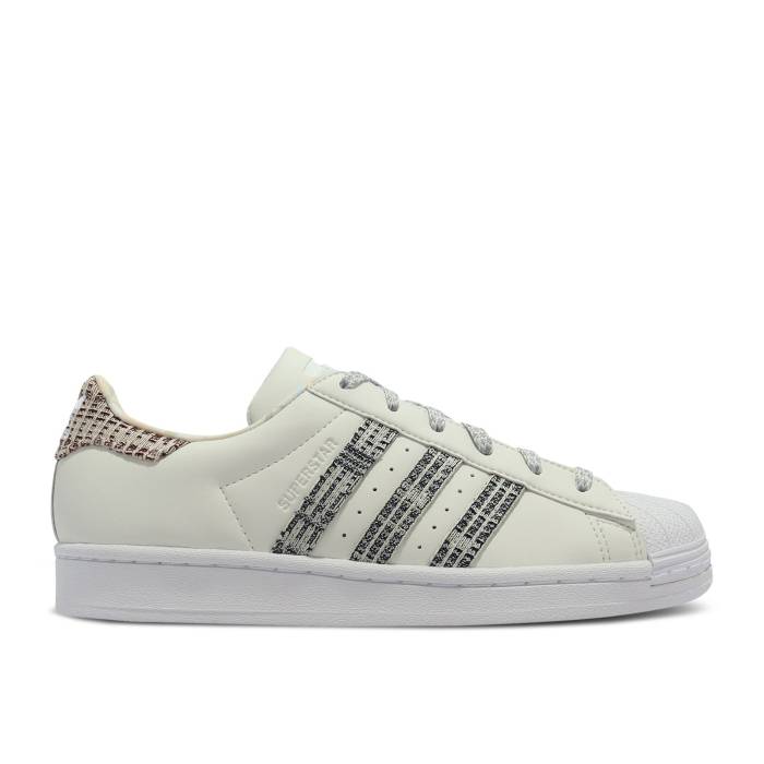 アディダス Adidas 【 Wmns Superstar 'Plaid White' Women White Tint/Legend Ink/Lebume 】 Superstar スーパースター レディース 白色 ホワイト Legend レジェンド｜スニケス 27,170円