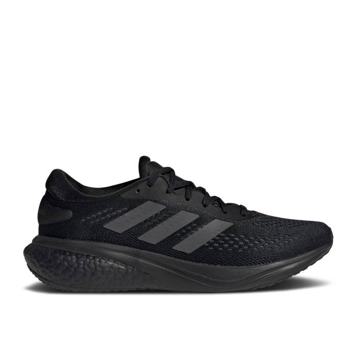 アディダス Adidas 【 Supernova 2 'Black Grey' Men Core Black/Grey Six/Core Black 】 スーパーノバ・ノヴァ メンズ コア 黒色 ブラック 灰色 グレー