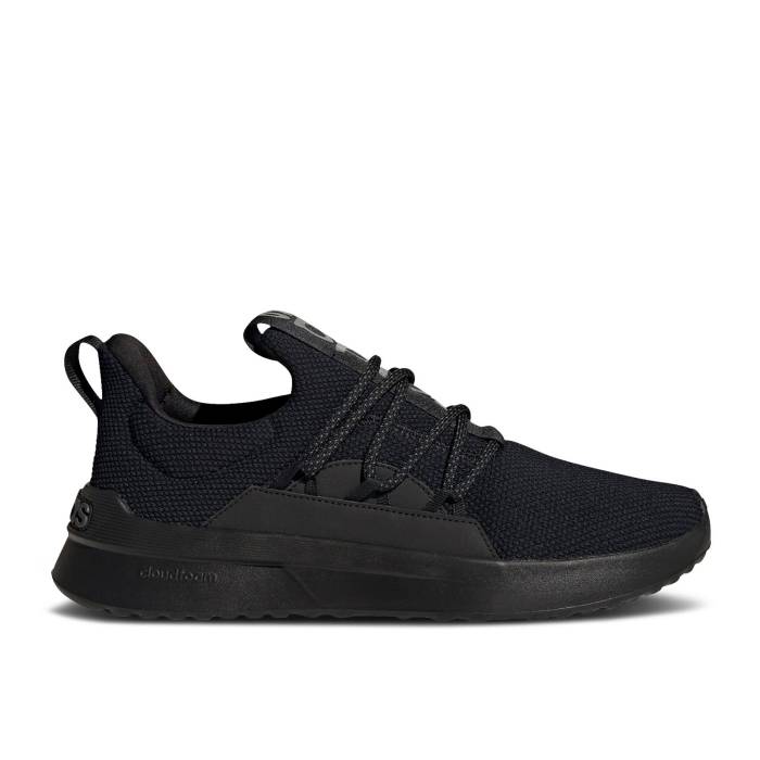 アディダス Adidas 【 Lite Racer Adapt 4.0 Cloudfoam 'Black Grey' Men Core Black/Core Black/Grey Six 】 ライト アダプト メンズ コア 黒色 ブラック 灰色 グレー