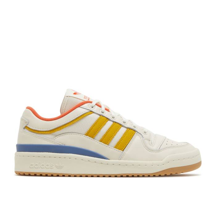 アディダス Adidas 【 Wood Wood X Forum Low Off White Yellow Men Off White/Yellow/Altered Amber 】 フォーラム 白色 ホワイト メンズ 白色 ホワイト yellow 黄色・イエロー