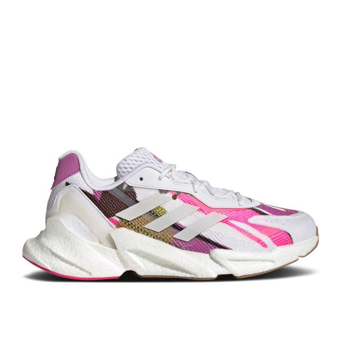 アディダス Adidas 【 Thebe Magugu X Wmns X9000L4 'White Team Shock Pink' Women Cloud White/Cloud White/Team Shock Pink 】 Team チーム ショック レディース 白色 ホワイト Team チーム ショック pink ピンク