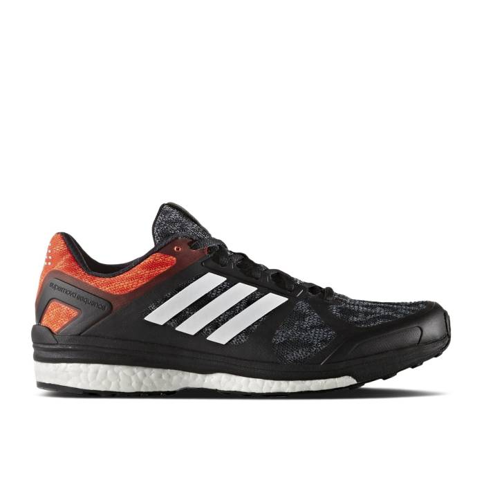 アディダス Adidas 【 Supernova Sequence 9 'Black Bold Orange' Men Core Black/White/Bold Orange 】 スーパーノバ・ノヴァ メンズ コア 黒色 ブラック 白色 ホワイト orange 橙・オレンジ