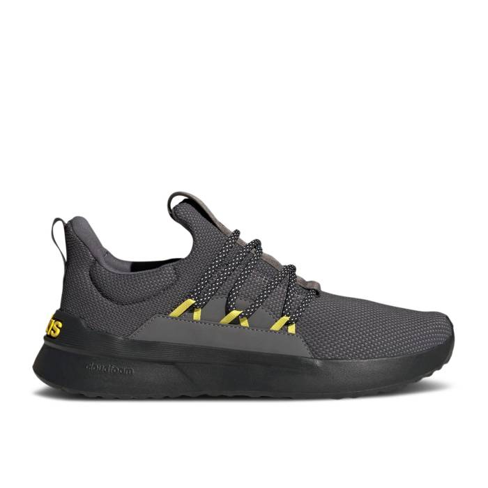 アディダス Adidas 【 Lite Racer Adapt 5.0 \u0027Grey Black\u0027 Men Grey Five/Grey Three/Core Black 】 点火装置 アダプト メンズ 薄墨色 薄墨色 中核グループ 黒いこと 黒いこと