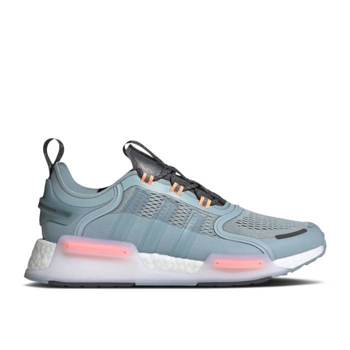 アディダス Adidas 【 Nmd_V3 'Magic Grey Beam Orange' Men Magic Grey/Cloud White/Beam Orange 】 灰色 グレー メンズ マジック 灰色 グレー 白色 ホワイト orange 橙・オレンジ