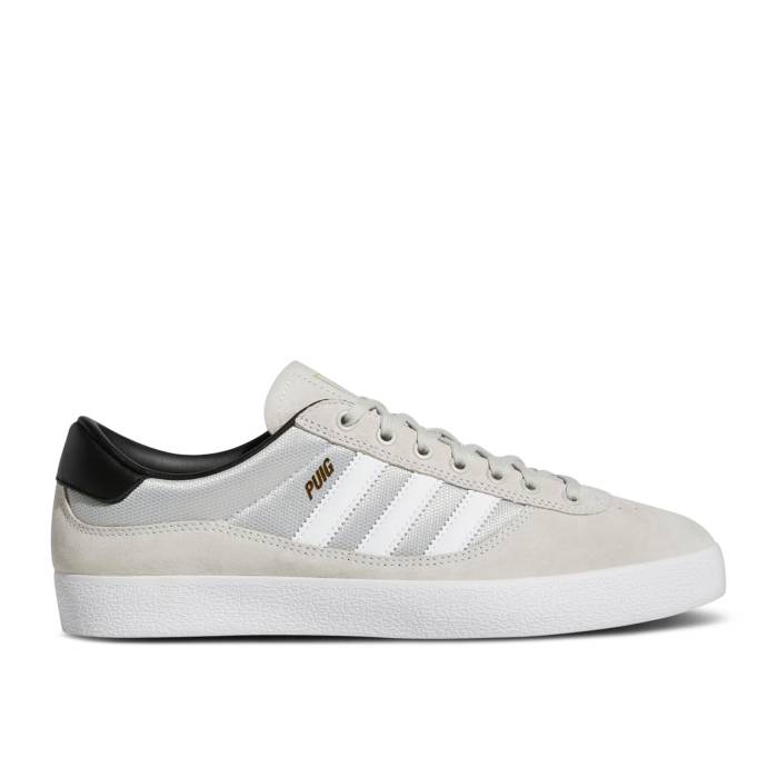 アディダス Adidas 【 Puig Indoor 'Grey White' Men Cloud White/Cloud White/Grey One 】 メンズ 白色 ホワイト 灰色 グレー