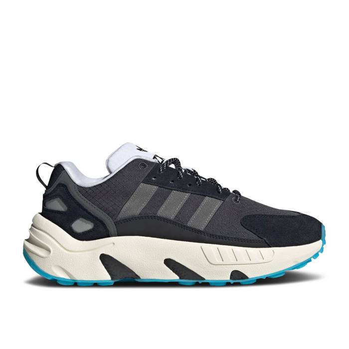 アディダス Adidas 【 Zx 22 Boost 'Black Grey' Men Core Black/Cloud White/Grey Six 】 ブースト メンズ コア 黒色 ブラック 白色 ホワイト 灰色 グレー|スニケス