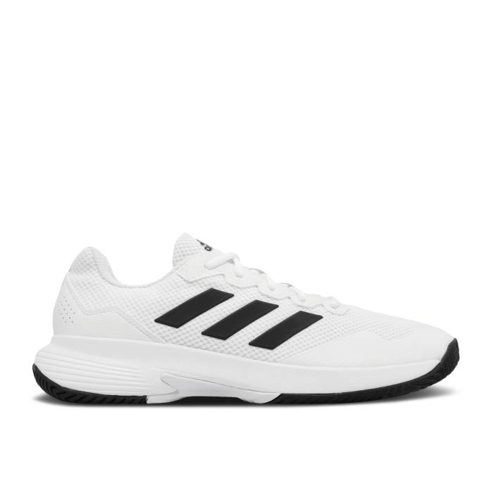 アディダス Adidas 【 Gamecourt 2 M \u0027White Black\u0027 Men Cloud White/Core Black/Cloud White 】 メンズ 白いこと 白いこと 中核グループ 黒いこと 黒いこと
