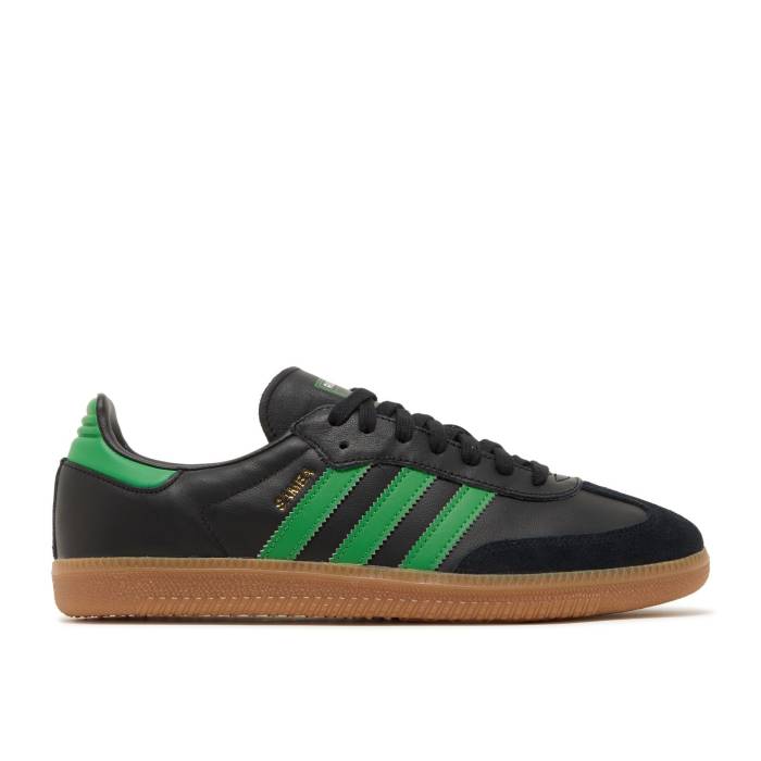 アディダス Adidas 【 Samba Team \u0027Austin Fc\u0027 Men Core Black/Real Green/Gum 】 サンバ Team 野球クラブ メンズ 中核グループ 黒いこと 黒いこと レアル green 緑・緑であること