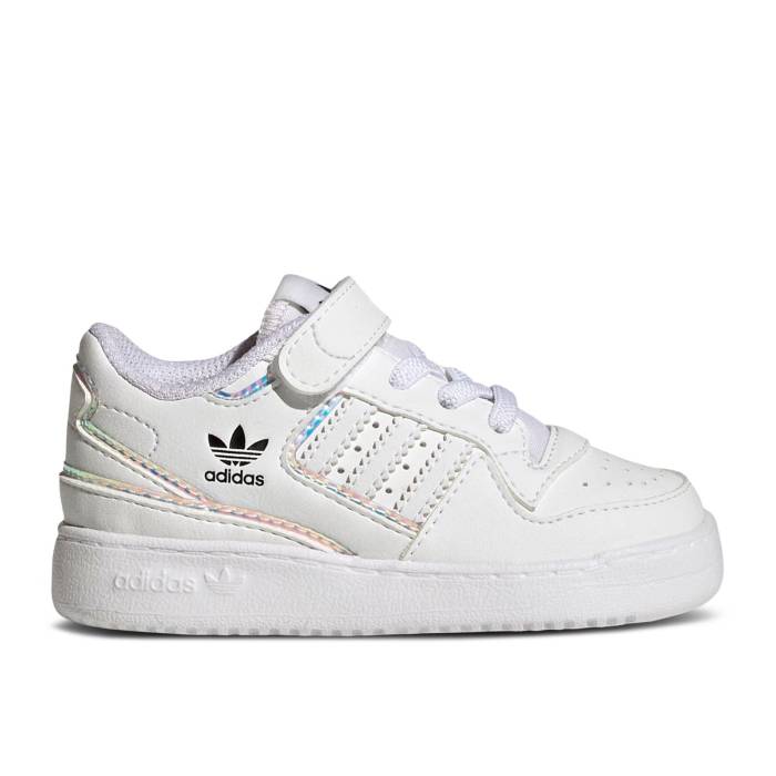 アディダス Adidas 【 Forum Low I 'White Iridescent' Infant Cloud White/Cloud White/Core Black 】 フォーラム ベビー 白色 ホワイト コア 黒色 ブラック｜スニケス 217,600円