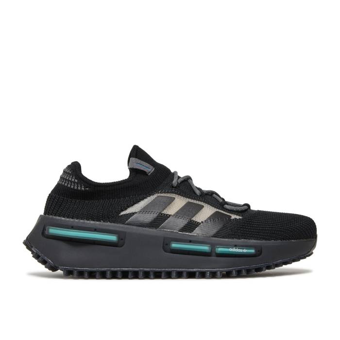 アディダス Adidas 【 Nmd_S1 \u0027Black Altered Blue\u0027 Men Core Black/Core Black/Altered Blue 】 メンズ 中核グループ 黒いこと 黒いこと 青み 青色