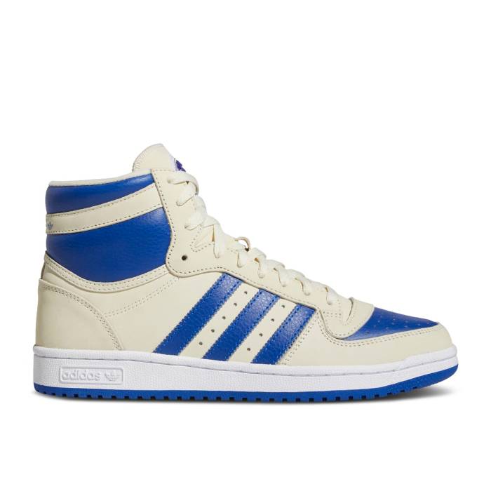 アディダス Adidas 【 Top Ten Rb \u0027Cream Royal Blue\u0027 Men Cream White/Royal Blue/Royal Blue 】 メンズ 皮膚軟化剤 白いこと 白いこと 青み 青色