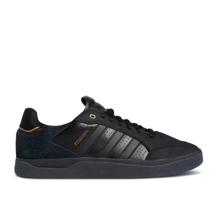 アディダス Adidas 【 Tyshawn Low Black Gold Metallic Men Core Black/Core Black/Gold Metallic 】 ゴールド メンズ コア 黒色 ブラック ゴールド