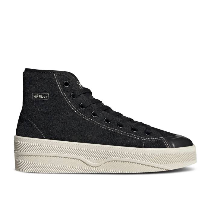 アディダス Adidas 【 Nizza 2 \u0027Black White\u0027 Men Core Black/Core Black/Off White 】 メンズ 中核グループ 黒いこと 黒いこと 白いこと 白いこと