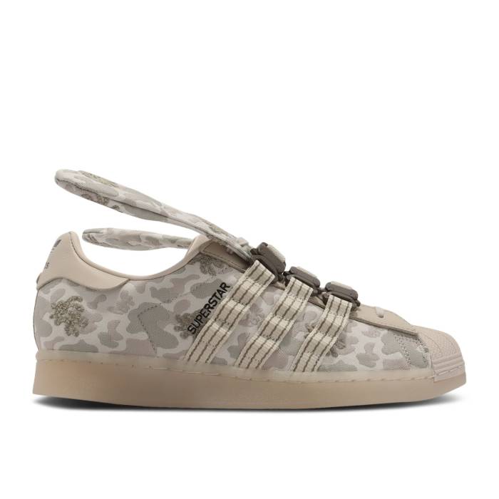 アディダス Adidas 【 Melting Sadness X Superstar \u0027Bunny - Clear Brown Camo\u0027 Men Clear Brown/Clear Brown/Branch 】 Superstar はやりっ児 赤銅色 赤銅色 メンズ 赤銅色 赤銅色