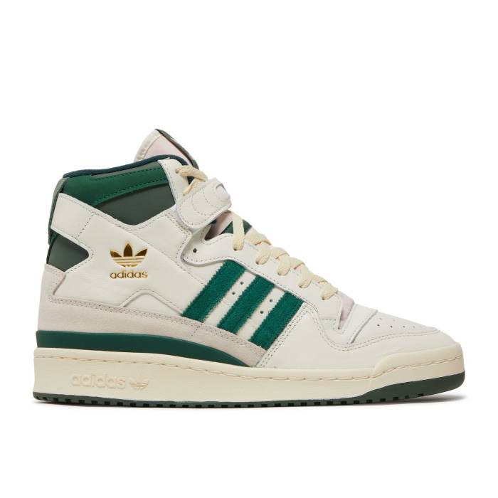 アディダス Adidas 【 Forum 84 \u0027Off White Dark Green\u0027 Men Off White/Team Dark Green/Cloud White 】 討論会 白いこと 白いこと メンズ 白いこと 白いこと Team 野球クラブ green 緑・緑であること