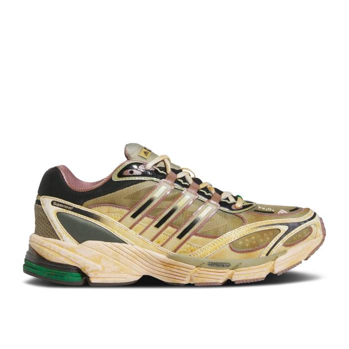 アディダス Adidas 【 Supernova Cushion 7 'Cosmic Way Runners - Mars' Men Aluminium/Wonder White/Craft Ochre 】 スーパーノバ・ノヴァ メンズ 白色 ホワイト
