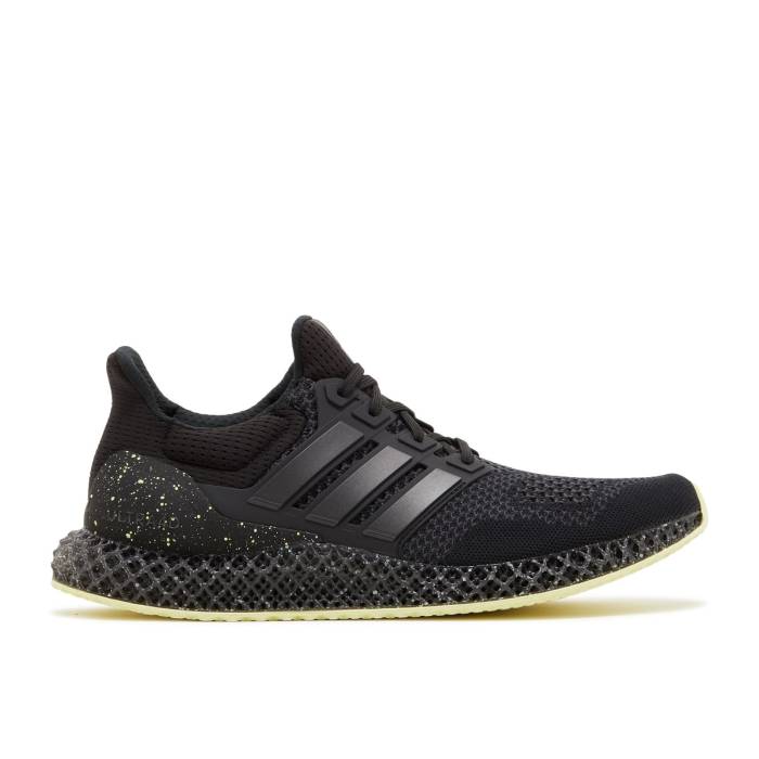 アディダス Adidas 【 Rich Mnisi X Ultra 4D \u0027Pride - Black Carbon\u0027 Men Core Black/Carbon/Core Black 】 ultra ウルトラ 黒いこと 黒いこと メンズ 中核グループ 黒いこと 黒いこと 炭素 スニーカー-靴-メンズ靴