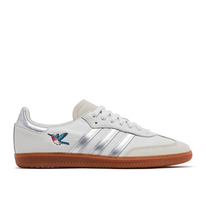 アディダス Adidas 【 Samba Og 'Notting Hill Carnival' Men Crystal White/Silver Metallic/Chalk White 】 サンバ メンズ 白色 ホワイト Silver 銀色・シルバー