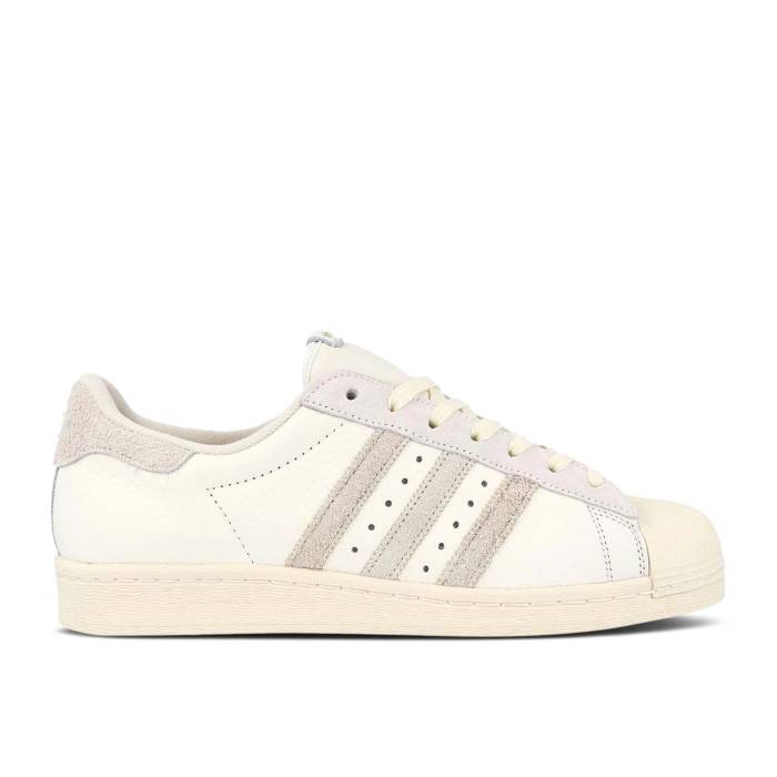 アディダス Adidas 【 Superstar 82 \u0027White Aluminium\u0027 Men Cloud White/Aluminium/Cream White 】 Superstar はやりっ児 メンズ 白いこと 白いこと 皮膚軟化剤