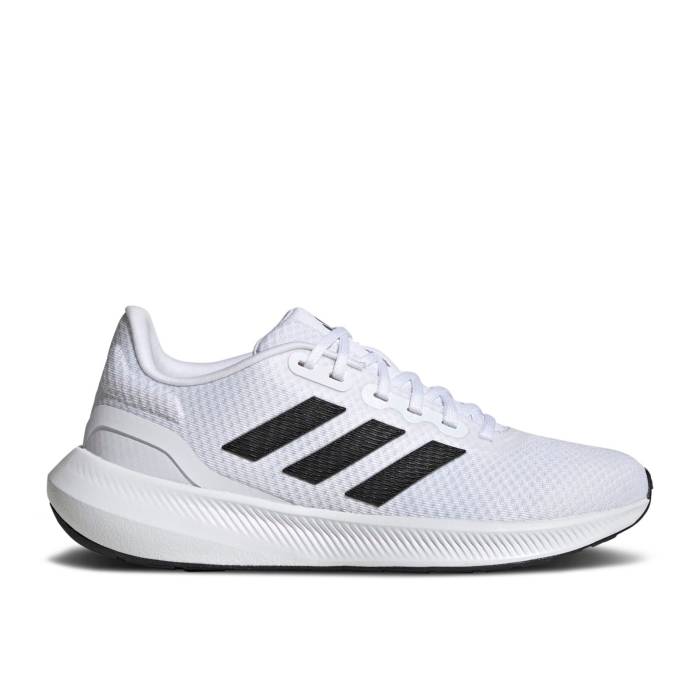 アディダス Adidas 【 Wmns Runfalcon 3.0 \u0027White Black\u0027 Women Cloud White/Core Black/Core Black 】 レディース 白いこと 白いこと 中核グループ 黒いこと 黒いこと