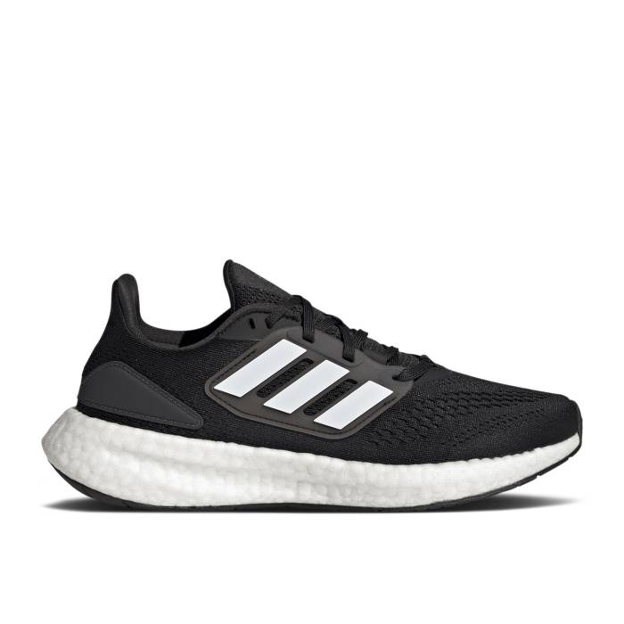 アディダス Adidas 【 Wmns Pureboost 22 \u0027Black White\u0027 Women Core Black/Core Black/Carbon 】 レディース 中核グループ 黒いこと 黒いこと 炭素