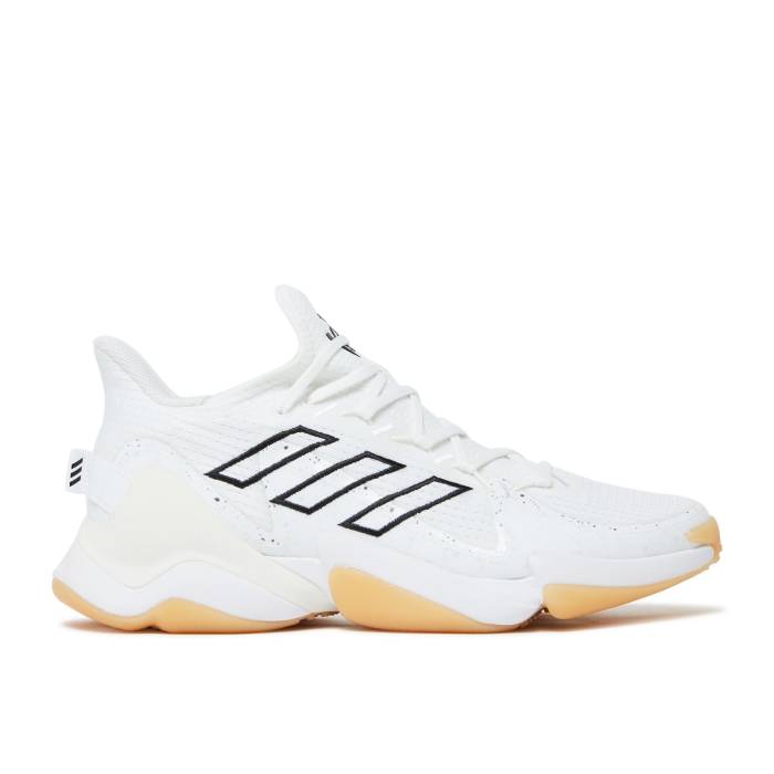 アディダス Adidas 【 Mahomes 1 Impact Flx 'White Gum' Men Footwear White/Core Black/Off White 】 インパクト メンズ 白色 ホワイト コア 黒色 ブラック