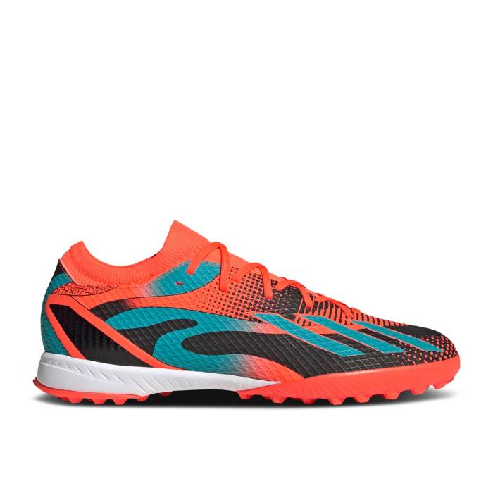 アディダス Adidas 【 X Speedportal Messi.3 Tf \u0027L10Nel M35Si Pack\u0027 Men Team Solar Orange/Silver Metallic/Core Black 】 メンズ Team 野球クラブ orange 橙・オレンジ色 Silver しろがね色・しろがね色 中核グループ 黒いこと 黒いこと 靴-メンズ靴