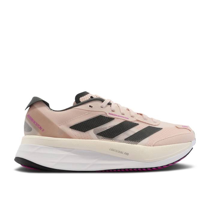アディダス Adidas 【 Wmns Adizero Boston 11 \u0027Wonder Quartz\u0027 Women Wonder Quartz/Carbon/Crystal White 】 アディゼロ 豆の町 レディース 炭素 白いこと 白いこと