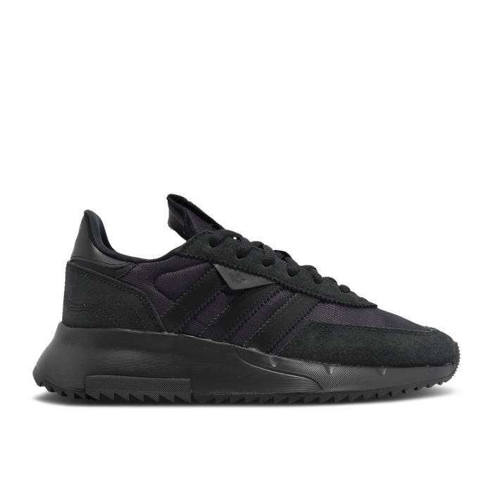 アディダス Adidas 【 Retropy F2 'Black' Men Core Black/Core Black/Grey Six 】 メンズ コア 黒色 ブラック 灰色 グレー｜スニケス