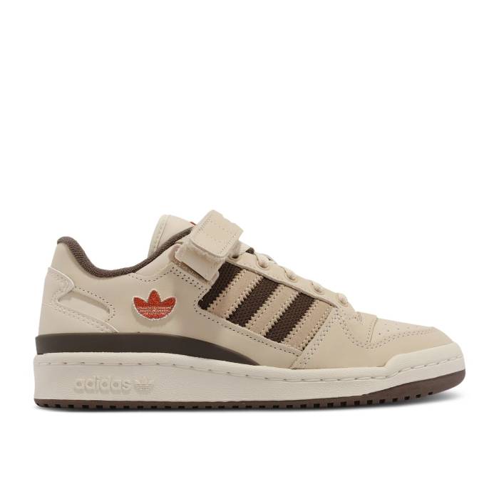 アディダス Adidas 【 Wmns Forum Low \u0027Ecru Tint\u0027 Women Ecru Tint/Sand Strata/Wonder Taupe 】 討論会 レディース 砂色・砂子