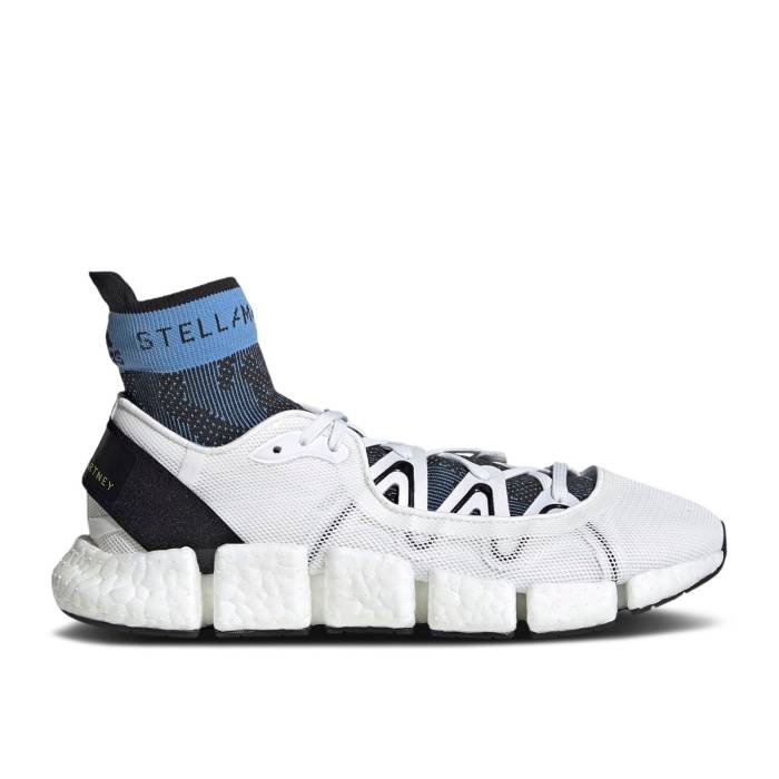 アディダス Adidas 【 Stella Mccartney X Wmns Climacool Vento 'White Storm Blue' Women Cloud White/Core Black/Storm Blue 】 クライマクール レディース 白色 ホワイト コア 黒色 ブラック 青色 ブルー|スニケス