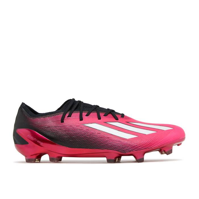 アディダス Adidas 【 X Speedportal.1 Fg \u0027Own Your Football Pack\u0027 Men Team Shock Pink 2/Cloud White/Core Black 】 蹴球 メンズ Team 野球クラブ ぼうぜん自失 pink さくら色 白いこと 白いこと 中核グループ 黒いこと 黒いこと