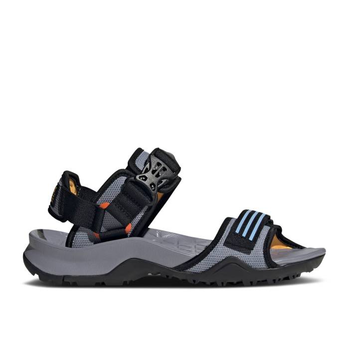 アディダス Adidas 【 Terrex Cyprex Ultra 2 Dlx Sandal 'Grey Blue Dawn' Men Blue Dawn/Blue Dawn/Solar Gold 】 ultra ウルトラ 青色 ブルー メンズ 青色 ブルー ゴールド