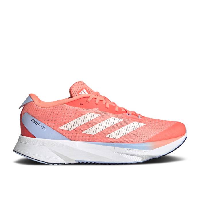 アディダス Adidas 【 Wmns Adizero Sl Coral Fusion Women Coral Fusion/White Tint/Solar Red 】 アディゼロ レディース Fusion フュージョン 白色 ホワイト Red 赤・レッド