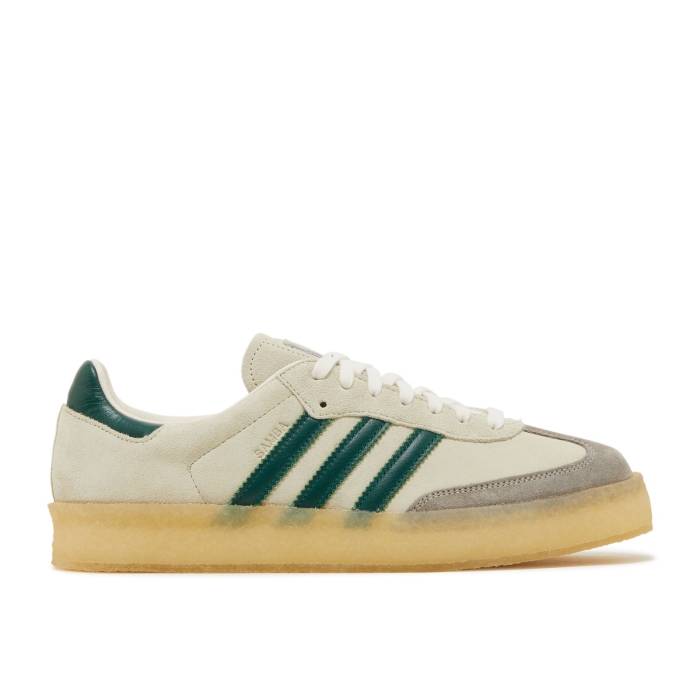 アディダス Adidas 【 Ronnie Fieg X Clarks X 8Th Street Samba 'Chalk White' Men Chalk White 】 クラークス street ストリート サンバ メンズ 白色 ホワイト
