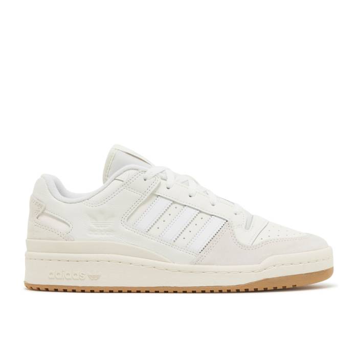 アディダス Adidas 【 Forum Low 'Chalk White Gum' Men Chalk White/Cloud White/Cloud White 】 フォーラム 白色 ホワイト メンズ 白色 ホワイト