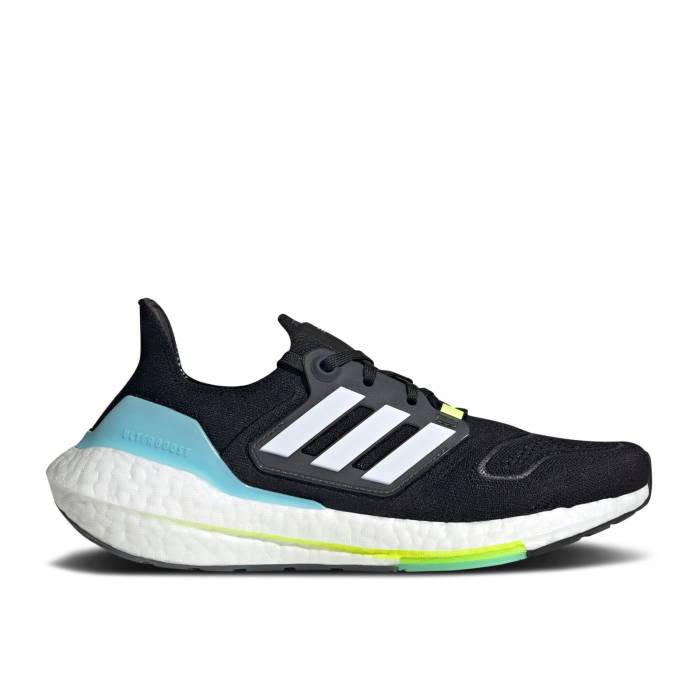 アディダス Adidas 【 Wmns Ultraboost 22 \u0027Black Blue Yellow\u0027 Women Core Black/Cloud White/Solar Yellow 】 青み 青色 レディース 中核グループ 黒いこと 黒いこと 白いこと 白いこと yellow 黄味がかった・黄色