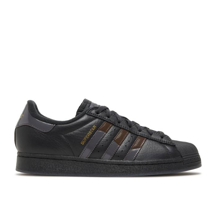 アディダス Adidas 【 Dime X Superstar Adv \u0027Carbon Brown\u0027 Men Carbon/Grey Five/Brown 】 Superstar はやりっ児 メンズ 炭素 薄墨色 薄墨色 赤銅色 赤銅色