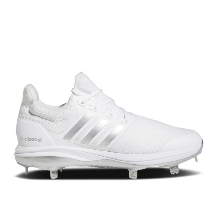 アディダス Adidas 【 Ultraboost Dna 5.0 Cleat 'White Silver Metallic' Men Cloud White/Silver Metallic/Cloud White 】 Silver 銀色・シルバー メンズ 白色 ホワイト Silver 銀色・シルバー|スニケス