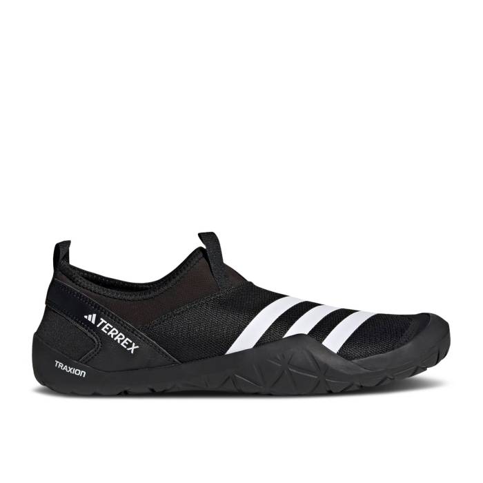 アディダス Adidas 【 Terrex Jawpaw Slip-On Heat.rdy \u0027Black White\u0027 2023 Men Core Black/Cloud White/Silver Metallic 】 slip-on スリッポン メンズ 中核グループ 黒いこと 黒いこと 白いこと 白いこと Silver しろがね色・しろがね色