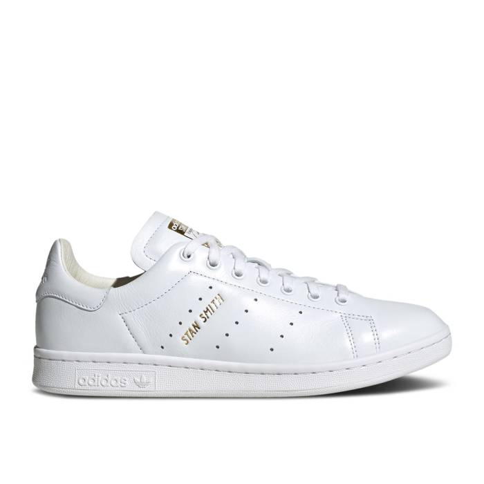 アディダス Adidas 【 Wmns Stan Smith Lux \u0027Cloud White\u0027 Women Cloud White/Cloud White Off White 】 レディース 白いこと 白いこと 靴-スニーカー