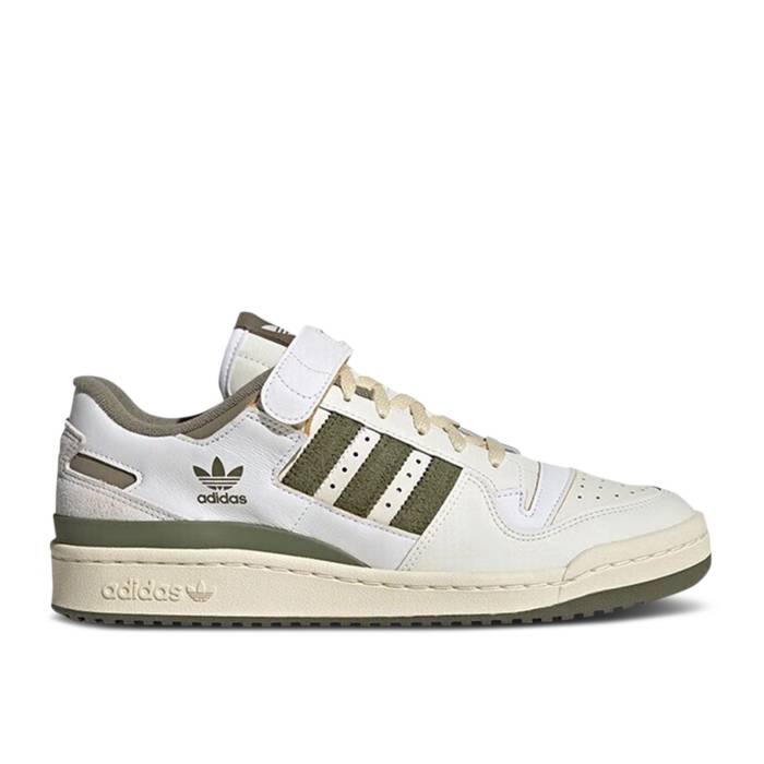 アディダス Adidas 【 Forum 84 Low \u0027Off White Olive\u0027 Men 】 討論会 白いこと 白いこと メンズ