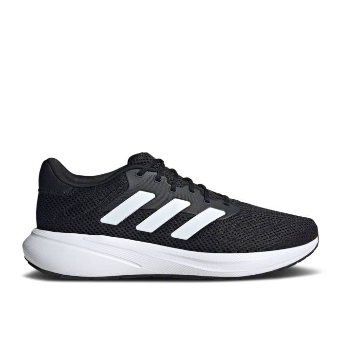 アディダス Adidas 【 Response Runner \u0027Black White\u0027 Men Core Black/Cloud White/Core Black 】 Response 受け答え メンズ 中核グループ 黒いこと 黒いこと 白いこと 白いこと