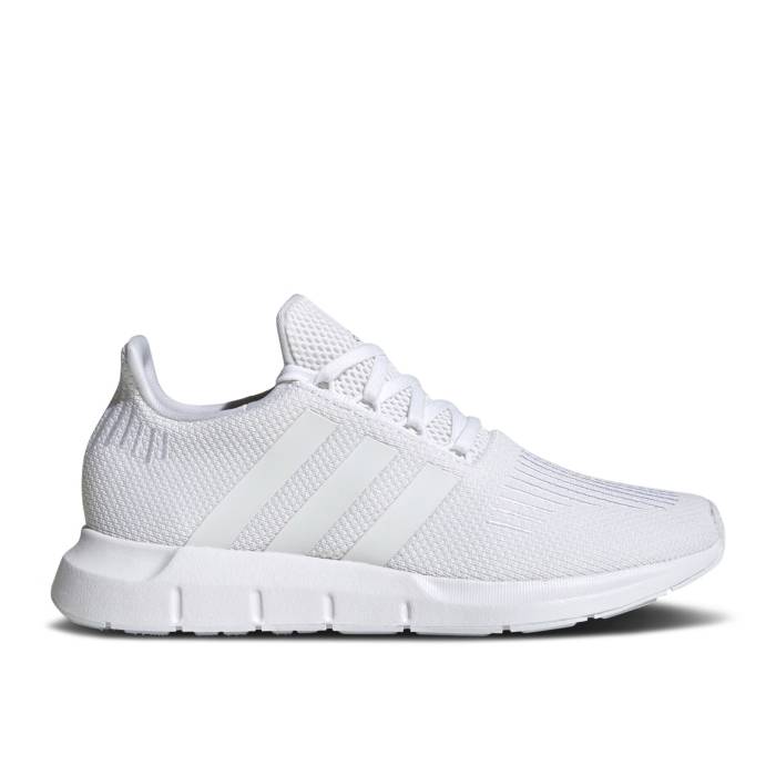 アディダス Adidas 【 Wmns Swift Run 1.0 Cloud White Women Cloud White/Cloud White/Gold Metallic 】 Swift ラン レディース 白色 ホワイト ゴールド