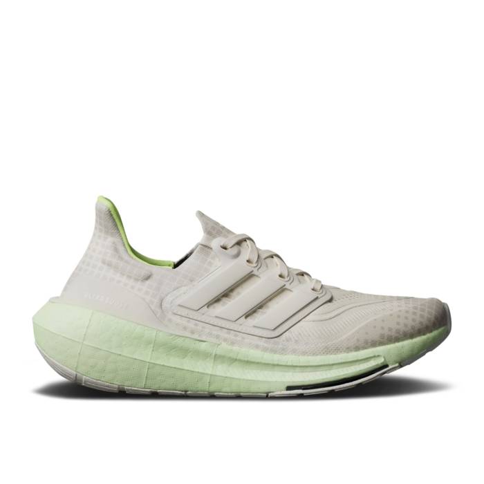 アディダス Adidas 【 Wmns Ultraboost Light \u0027Chalk Light Green\u0027 Women Chalk White/Cloud White/Dash Grey 】 レディース 白いこと 白いこと 薄墨色 薄墨色