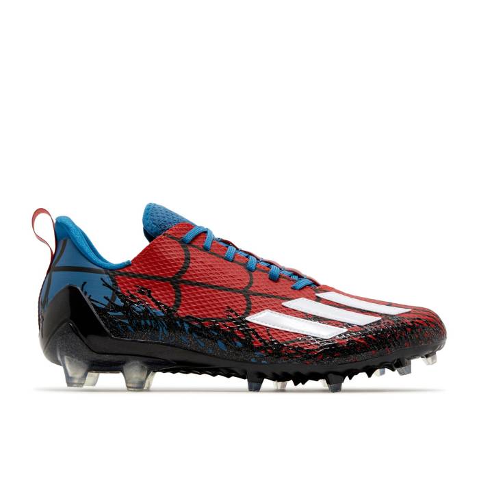 アディダス Adidas 【 Marvel X Adizero 12.0 \u0027Spider-Man 2\u0027 Men Team Collegiate Red/Cloud White/Team Light Blue 】 アディゼロ メンズ Team 野球クラブ Red 赤・赤いこと 白いこと 白いこと 青碧 青碧