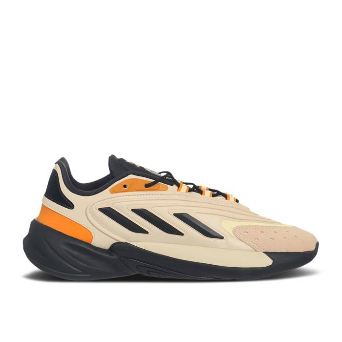 アディダス Adidas 【 Ozelia \u0027Sand Strata Bold Orange\u0027 Men Sand Strata/Core Black/Bold Orange 】 メンズ 砂色・真砂 中核グループ 黒いこと 黒いこと orange 橙・オレンジ色